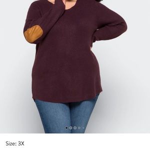 LETY & ME
Isabelle Elbow Patch Pullover